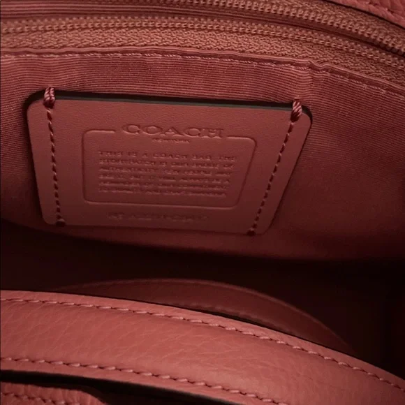 Coach Pink Dempsey 22 Tote Bag - Picture 5 of 13